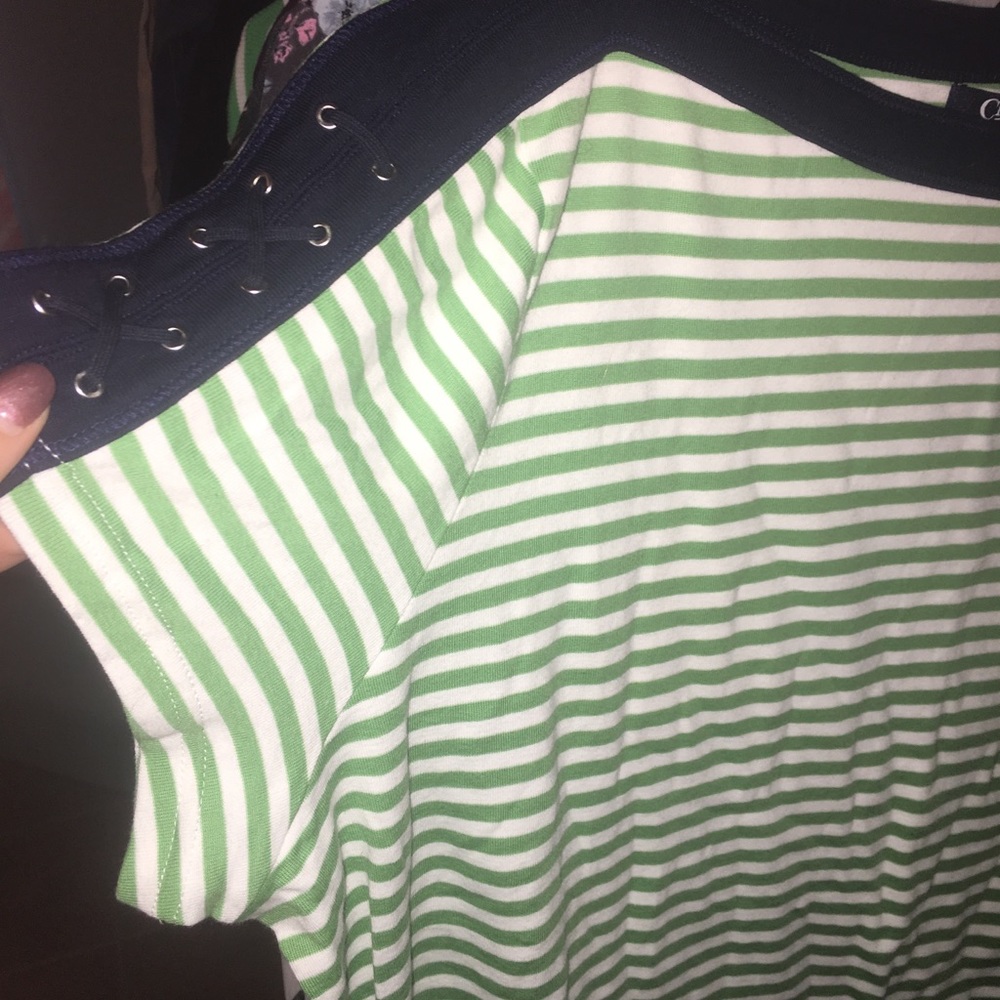 NWT Chaps 3X short sleeve top
